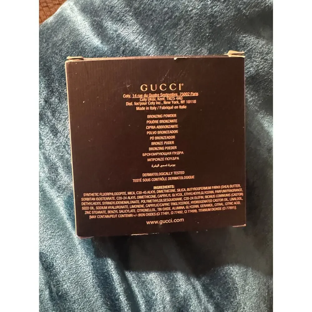 Gucci Poudre de Beaute Eclat Soleil Bronzing Powder 02 Light NIB 12g 0.42oz